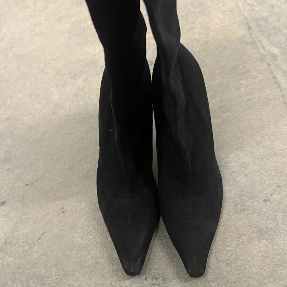 Jimmy Choo Black under the Knee Boots